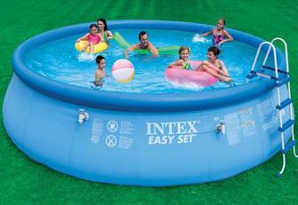 Intex 18ft Easy Set Above Ground Swimming Pool