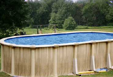 Oval Metal / Resin Pool