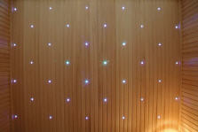 Crystal Sauna Features