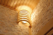 Crystal Sauna Features