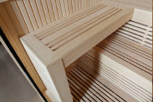 Crystal Sauna Features